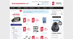 Desktop Screenshot of haztartasigepalkatresz.com
